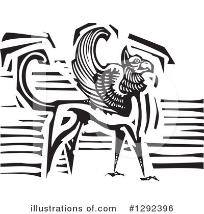 Royalty-Free (RF) Griffin Clipart Illustration by xunantunich - Stock Sample #1292396
