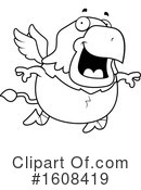Griffin Clipart #1608419 by Cory Thoman