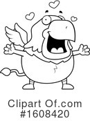 Griffin Clipart #1608420 by Cory Thoman