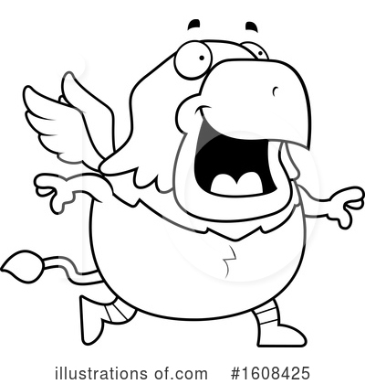 Royalty-Free (RF) Griffin Clipart Illustration by Cory Thoman - Stock Sample #1608425