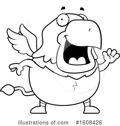 Royalty-Free (RF) Griffin Clipart Illustration by Cory Thoman - Stock Sample #1608426