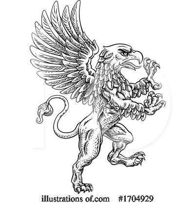 Royalty-Free (RF) Griffin Clipart Illustration by AtStockIllustration - Stock Sample #1704929
