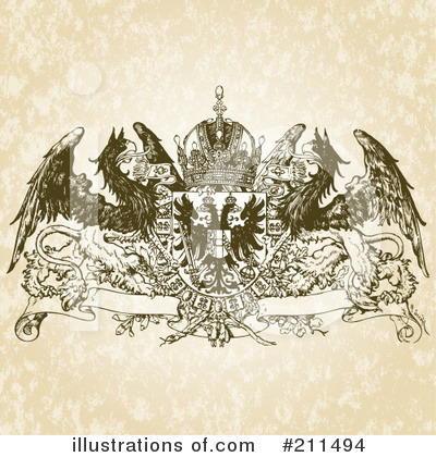 Royalty-Free (RF) Griffin Clipart Illustration by BestVector - Stock Sample #211494