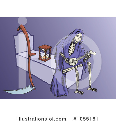 Royalty-Free (RF) Grim Reaper Clipart Illustration by Any Vector - Stock Sample #1055181