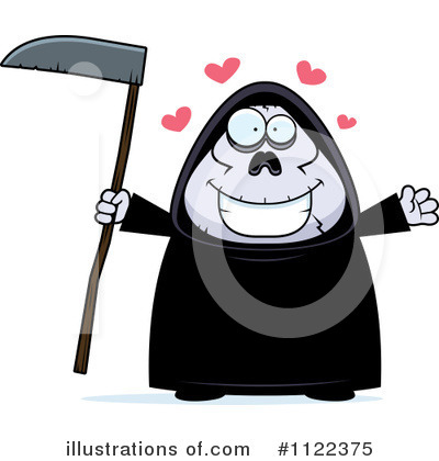 Royalty-Free (RF) Grim Reaper Clipart Illustration by Cory Thoman - Stock Sample #1122375