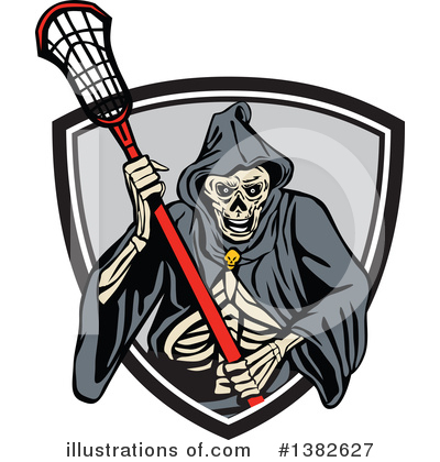 Royalty-Free (RF) Grim Reaper Clipart Illustration by patrimonio - Stock Sample #1382627