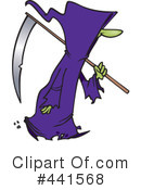 Grim Reaper Clipart #441568 by toonaday
