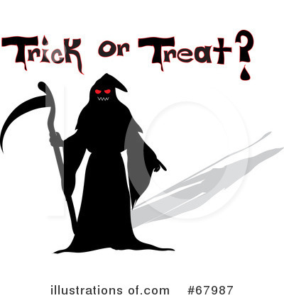 Grim Reaper Clipart #67987 by Pams Clipart
