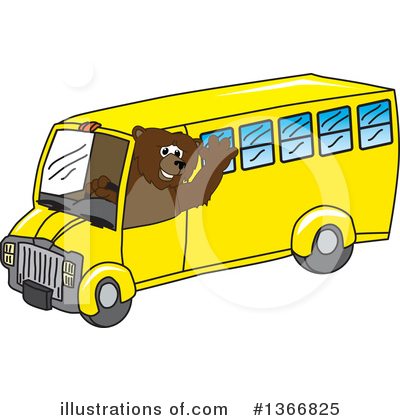 Royalty-Free (RF) Grizzly Bear Clipart Illustration by Mascot Junction - Stock Sample #1366825