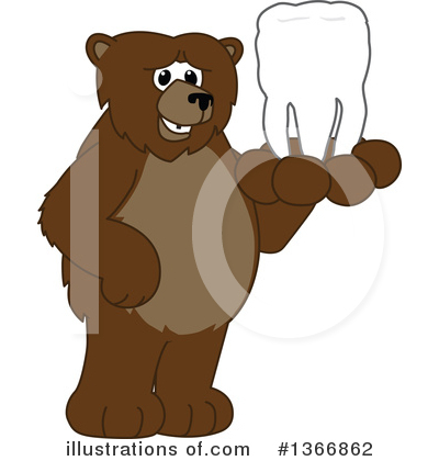 Grizzly Bear Clipart #1366862 by Mascot Junction