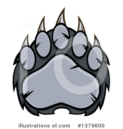Royalty-Free (RF) Grizzly Bear Clipart Illustration by Hit Toon - Stock Sample #1379600