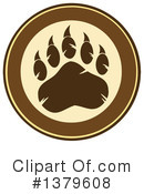 Grizzly Bear Clipart #1379608 by Hit Toon