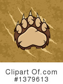 Grizzly Bear Clipart #1379613 by Hit Toon
