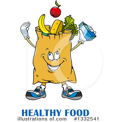Royalty-Free (RF) Groceries Clipart Illustration by Vector Tradition SM - Stock Sample #1332541