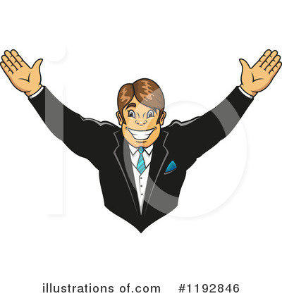 Royalty-Free (RF) Groom Clipart Illustration by Vector Tradition SM - Stock Sample #1192846