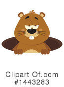 Groundhog Clipart #1443283 by Hit Toon