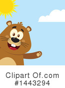 Groundhog Clipart #1443294 by Hit Toon