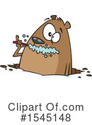 Groundhog Clipart #1545148 by toonaday