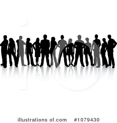 Royalty-Free (RF) Group Clipart Illustration by KJ Pargeter - Stock Sample #1079430