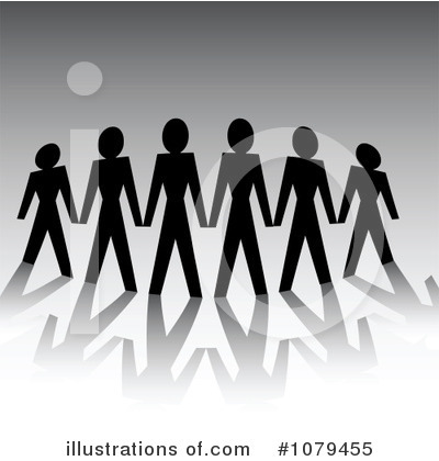 Paper People Clipart #1079455 by KJ Pargeter