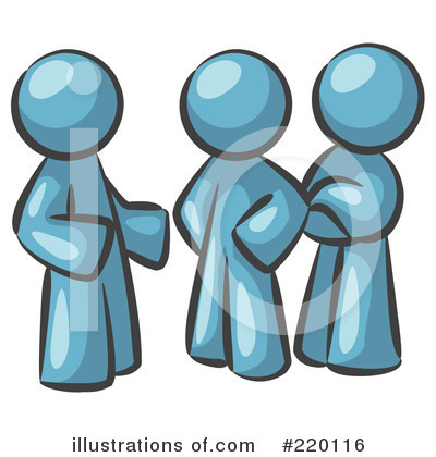 Royalty-Free (RF) Group Clipart Illustration by Leo Blanchette - Stock Sample #220116