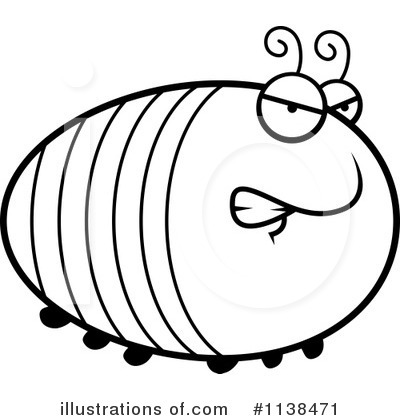 Royalty-Free (RF) Grub Clipart Illustration by Cory Thoman - Stock Sample #1138471