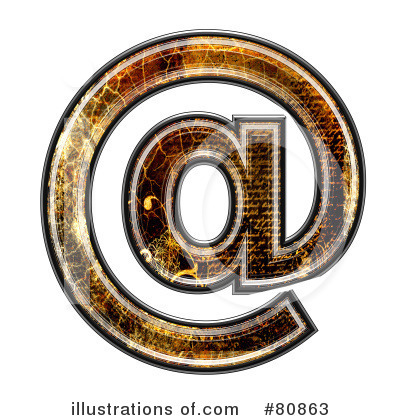 Royalty-Free (RF) Grunge Texture Symbol Clipart Illustration by chrisroll - Stock Sample #80863