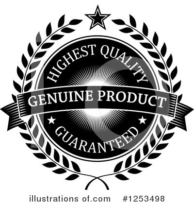 Guaranteed Clipart #1253498 by Vector Tradition SM