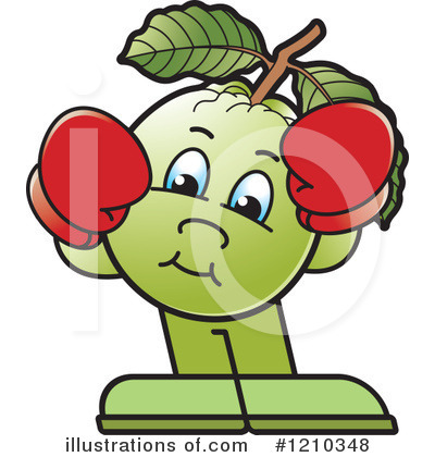 Royalty-Free (RF) Guava Clipart Illustration by Lal Perera - Stock Sample #1210348