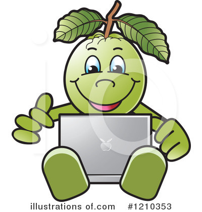 Royalty-Free (RF) Guava Clipart Illustration by Lal Perera - Stock Sample #1210353
