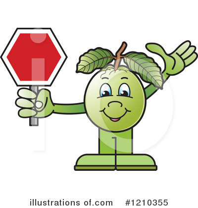 Royalty-Free (RF) Guava Clipart Illustration by Lal Perera - Stock Sample #1210355