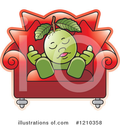 Royalty-Free (RF) Guava Clipart Illustration by Lal Perera - Stock Sample #1210358