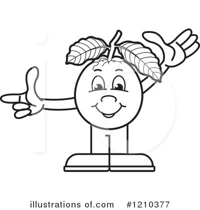 Royalty-Free (RF) Guava Clipart Illustration by Lal Perera - Stock Sample #1210377
