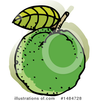 Royalty-Free (RF) Guava Clipart Illustration by Lal Perera - Stock Sample #1484728