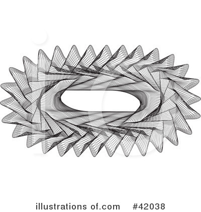 Royalty-Free (RF) Guilloche Clipart Illustration by stockillustrations - Stock Sample #42038