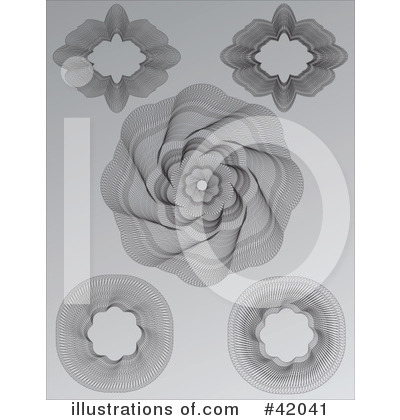 Royalty-Free (RF) Guilloche Clipart Illustration by stockillustrations - Stock Sample #42041