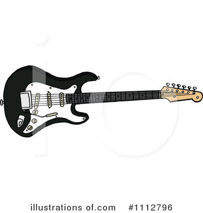 Guitar Clipart #1112796 by LaffToon