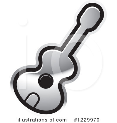 Royalty-Free (RF) Guitar Clipart Illustration by Lal Perera - Stock Sample #1229970