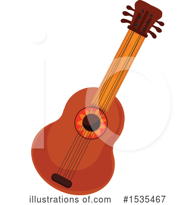 Royalty-Free (RF) Guitar Clipart Illustration by Vector Tradition SM - Stock Sample #1535467