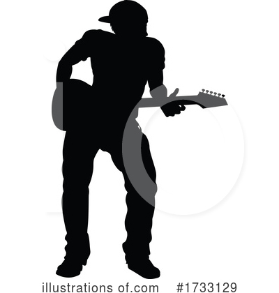 Royalty-Free (RF) Guitar Clipart Illustration by AtStockIllustration - Stock Sample #1733129