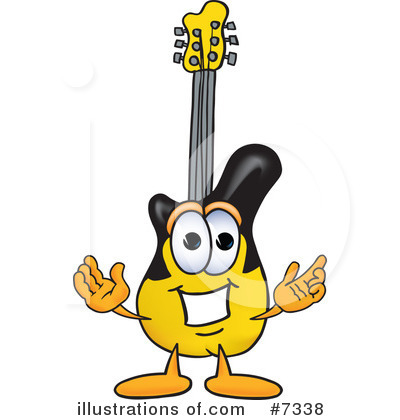 Musical Instruments Clipart #7338 by Mascot Junction