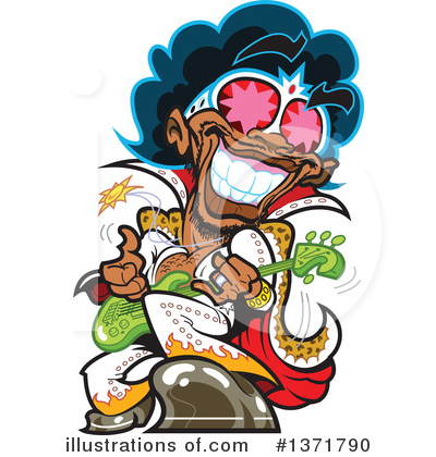 Funky Clipart #1371790 by Clip Art Mascots