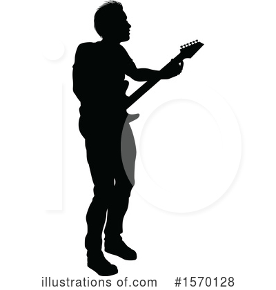 Royalty-Free (RF) Guitarist Clipart Illustration by AtStockIllustration - Stock Sample #1570128