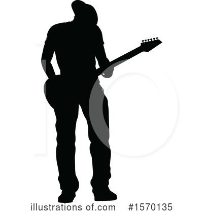 Royalty-Free (RF) Guitarist Clipart Illustration by AtStockIllustration - Stock Sample #1570135