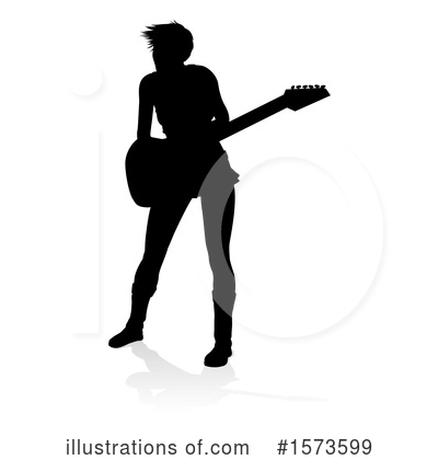 Royalty-Free (RF) Guitarist Clipart Illustration by AtStockIllustration - Stock Sample #1573599