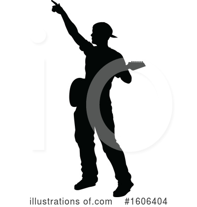 Royalty-Free (RF) Guitarist Clipart Illustration by AtStockIllustration - Stock Sample #1606404