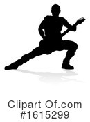 Guitarist Clipart #1615299 by AtStockIllustration