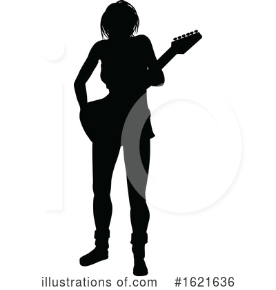 Guitarist Clipart #1621636 by AtStockIllustration