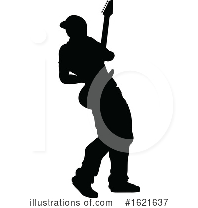 Royalty-Free (RF) Guitarist Clipart Illustration by AtStockIllustration - Stock Sample #1621637