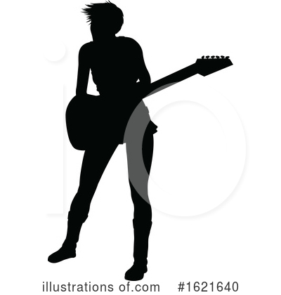 Guitarist Clipart #1621640 by AtStockIllustration